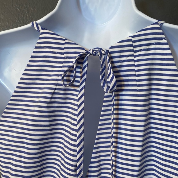 ELIZA J Women's Halter Fit and Flare Dress With Embroidered Flowers - Picture 5 of 16